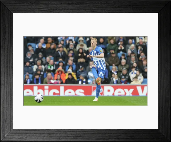 Framed Print : Brighton and Hove Albion v Nottingham Forest Premier League 10MAR24 Framed Print : Brighton and Hove Albion v Nottingham Forest Premier League 10MAR24
