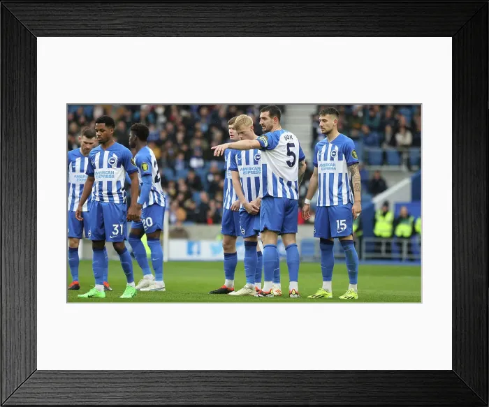 Framed Print : Brighton and Hove Albion v Nottingham Forest Premier League 10MAR24 Framed Print : Brighton and Hove Albion v Nottingham Forest Premier League 10MAR24