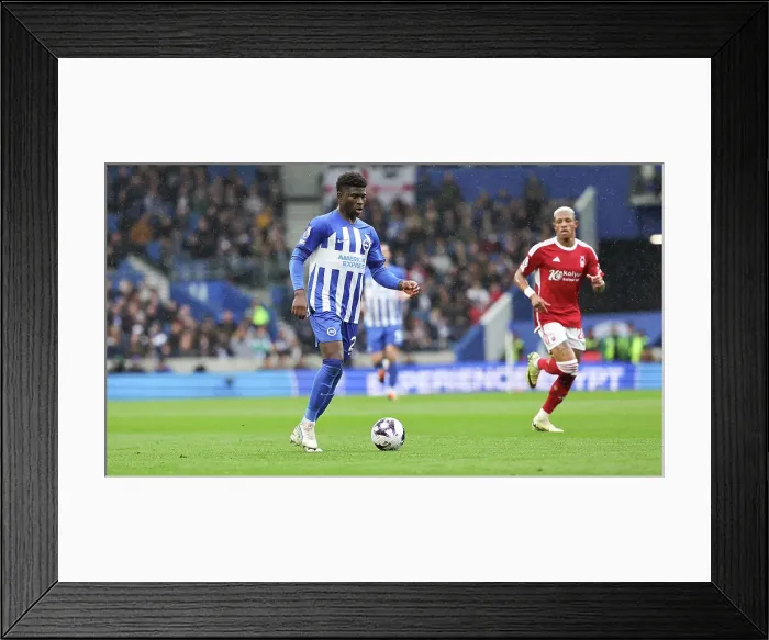 Framed Print : Brighton and Hove Albion v Nottingham Forest Premier League 10MAR24 Framed Print : Brighton and Hove Albion v Nottingham Forest Premier League 10MAR24