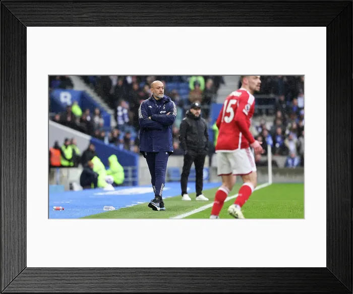 Framed Print : Brighton and Hove Albion v Nottingham Forest Premier League 10MAR24 Framed Print : Brighton and Hove Albion v Nottingham Forest Premier League 10MAR24