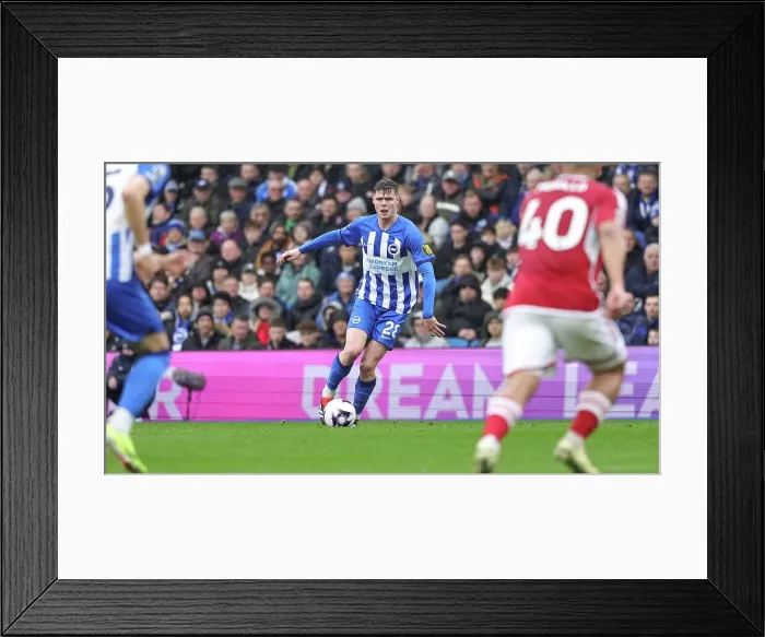 Framed Print : Brighton and Hove Albion v Nottingham Forest Premier League 10MAR24 Framed Print : Brighton and Hove Albion v Nottingham Forest Premier League 10MAR24