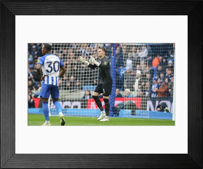 Framed Print : Brighton and Hove Albion v Nottingham Forest Premier League 10MAR24 Framed Print : Brighton and Hove Albion v Nottingham Forest Premier League 10MAR24