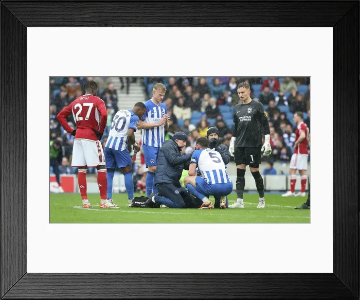 Framed Print : Brighton and Hove Albion v Nottingham Forest Premier League 10MAR24 Framed Print : Brighton and Hove Albion v Nottingham Forest Premier League 10MAR24