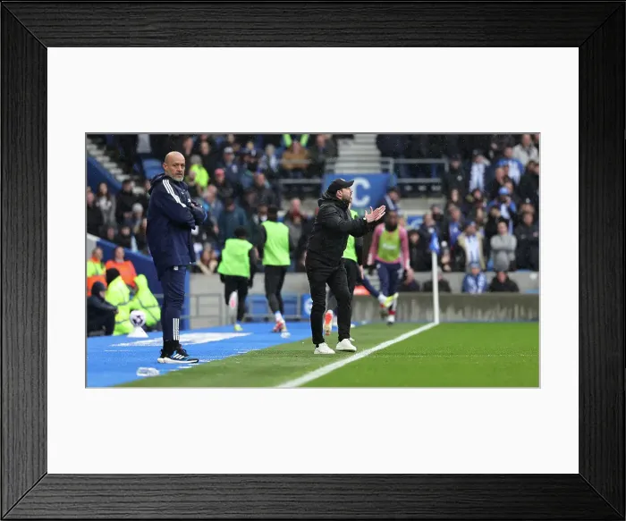 Framed Print : Brighton and Hove Albion v Nottingham Forest Premier League 10MAR24 Framed Print : Brighton and Hove Albion v Nottingham Forest Premier League 10MAR24