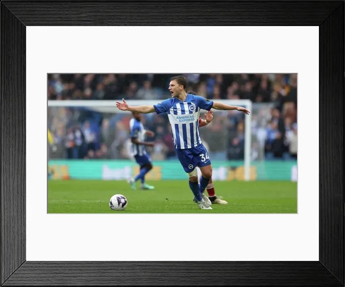 Framed Print : Brighton and Hove Albion v Nottingham Forest Premier League 10MAR24 Framed Print : Brighton and Hove Albion v Nottingham Forest Premier League 10MAR24
