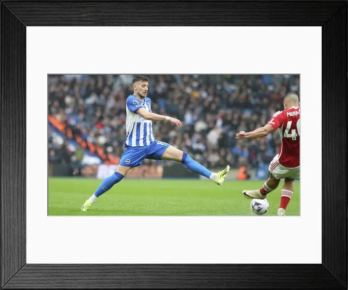 Framed Print : Brighton and Hove Albion v Nottingham Forest Premier League 10MAR24 Framed Print : Brighton and Hove Albion v Nottingham Forest Premier League 10MAR24