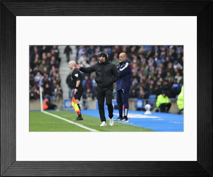 Framed Print : Brighton and Hove Albion v Nottingham Forest Premier League 10MAR24 Framed Print : Brighton and Hove Albion v Nottingham Forest Premier League 10MAR24
