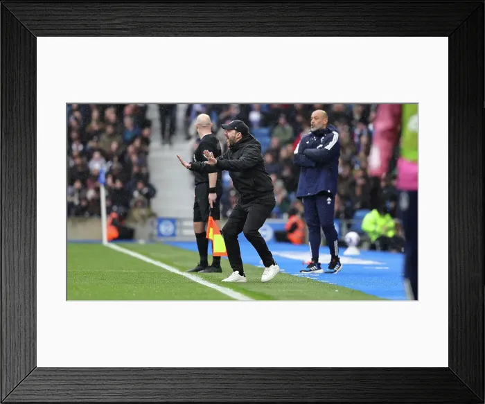Framed Print : Brighton and Hove Albion v Nottingham Forest Premier League 10MAR24 Framed Print : Brighton and Hove Albion v Nottingham Forest Premier League 10MAR24