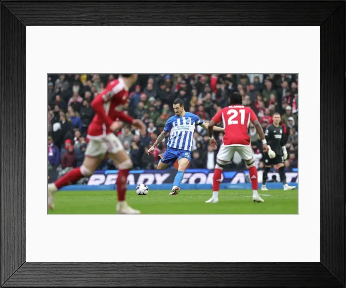 Framed Print : Brighton and Hove Albion v Nottingham Forest Premier League 10MAR24 Framed Print : Brighton and Hove Albion v Nottingham Forest Premier League 10MAR24