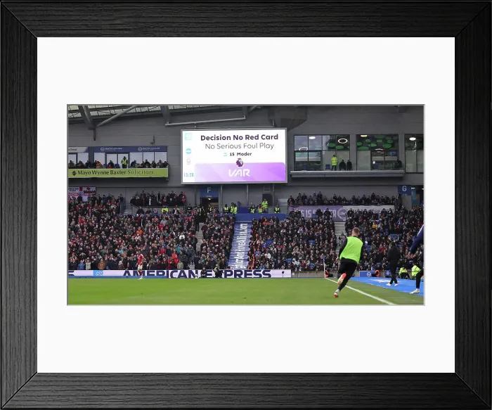 Framed Print : Brighton and Hove Albion v Nottingham Forest Premier League 10MAR24 Framed Print : Brighton and Hove Albion v Nottingham Forest Premier League 10MAR24