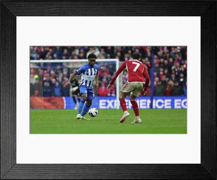 Framed Print : Brighton and Hove Albion v Nottingham Forest Premier League 10MAR24 Framed Print : Brighton and Hove Albion v Nottingham Forest Premier League 10MAR24