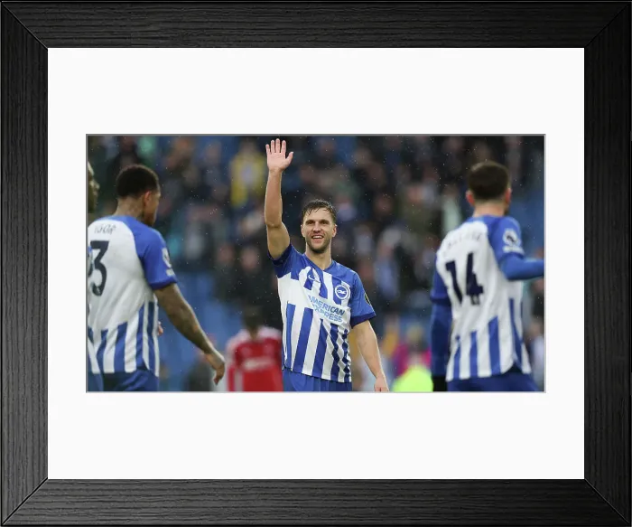 Framed Print : Brighton and Hove Albion v Nottingham Forest Premier League 10MAR24 Framed Print : Brighton and Hove Albion v Nottingham Forest Premier League 10MAR24