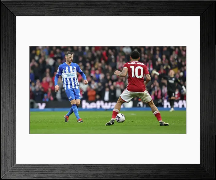 Framed Print : Brighton and Hove Albion v Nottingham Forest Premier League 10MAR24 Framed Print : Brighton and Hove Albion v Nottingham Forest Premier League 10MAR24