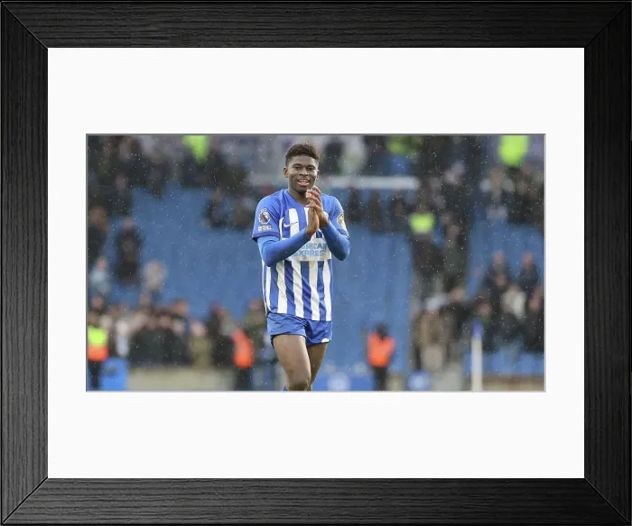 Framed Print : Brighton and Hove Albion v Nottingham Forest Premier League 10MAR24 Framed Print : Brighton and Hove Albion v Nottingham Forest Premier League 10MAR24