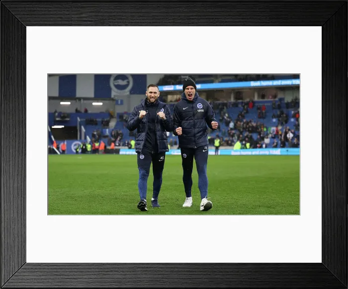 Framed Print : Brighton and Hove Albion v Nottingham Forest Premier League 10MAR24 Framed Print : Brighton and Hove Albion v Nottingham Forest Premier League 10MAR24