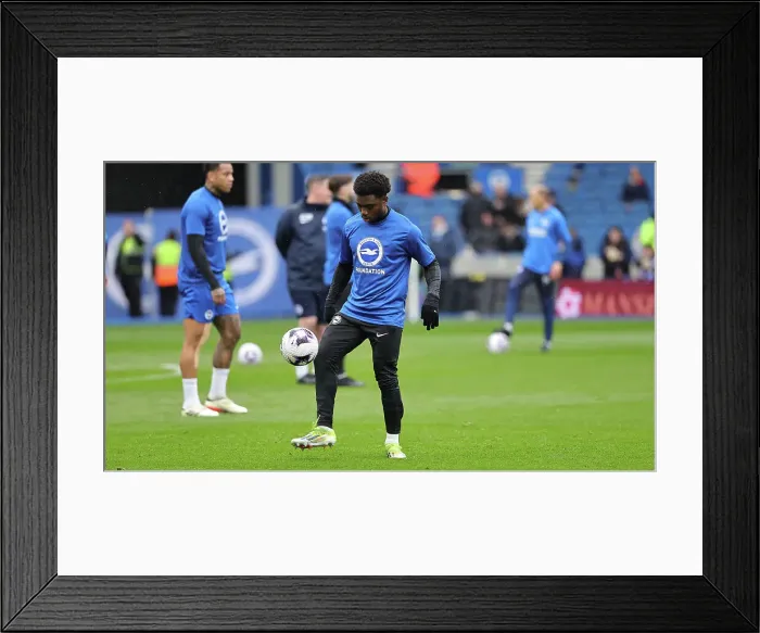 Framed Print : Brighton and Hove Albion v Nottingham Forest Premier League 10MAR24 Framed Print : Brighton and Hove Albion v Nottingham Forest Premier League 10MAR24
