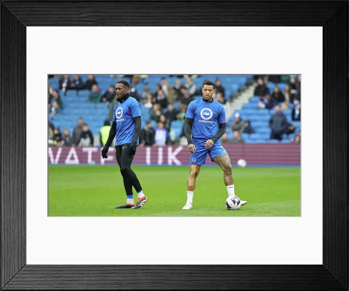 Framed Print : Brighton and Hove Albion v Nottingham Forest Premier League 10MAR24 Framed Print : Brighton and Hove Albion v Nottingham Forest Premier League 10MAR24