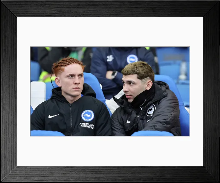 Framed Print : Brighton and Hove Albion v Nottingham Forest Premier League 10MAR24 Framed Print : Brighton and Hove Albion v Nottingham Forest Premier League 10MAR24