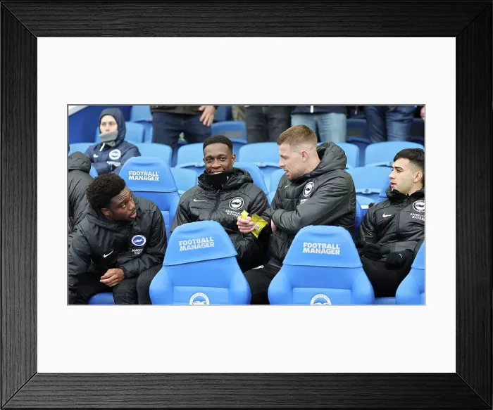 Framed Print : Brighton and Hove Albion v Nottingham Forest Premier League 10MAR24 Framed Print : Brighton and Hove Albion v Nottingham Forest Premier League 10MAR24