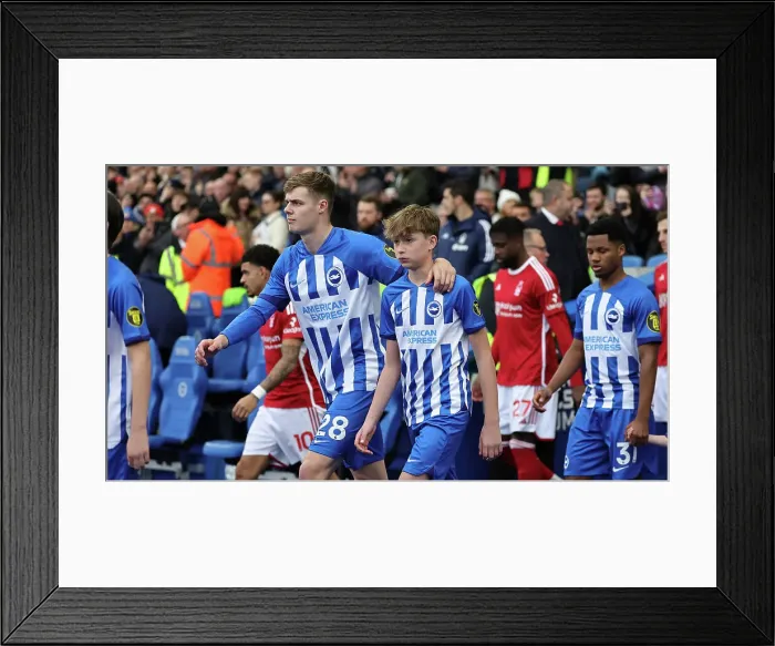 Framed Print : Brighton and Hove Albion v Nottingham Forest Premier League 10MAR24 Framed Print : Brighton and Hove Albion v Nottingham Forest Premier League 10MAR24