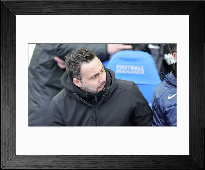 Framed Print : Brighton and Hove Albion v Nottingham Forest Premier League 10MAR24 Framed Print : Brighton and Hove Albion v Nottingham Forest Premier League 10MAR24