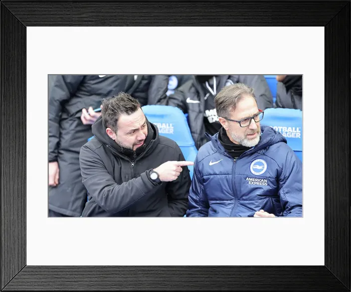 Framed Print : Brighton and Hove Albion v Nottingham Forest Premier League 10MAR24 Framed Print : Brighton and Hove Albion v Nottingham Forest Premier League 10MAR24