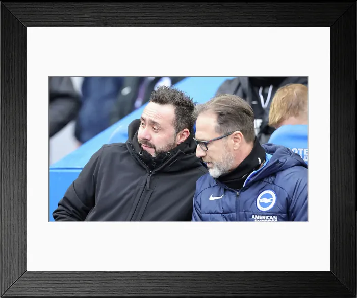 Framed Print : Brighton and Hove Albion v Nottingham Forest Premier League 10MAR24 Framed Print : Brighton and Hove Albion v Nottingham Forest Premier League 10MAR24