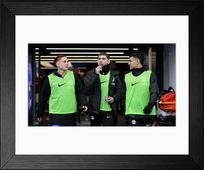 Framed Print : Brighton and Hove Albion v Nottingham Forest Premier League 10MAR24 Framed Print : Brighton and Hove Albion v Nottingham Forest Premier League 10MAR24