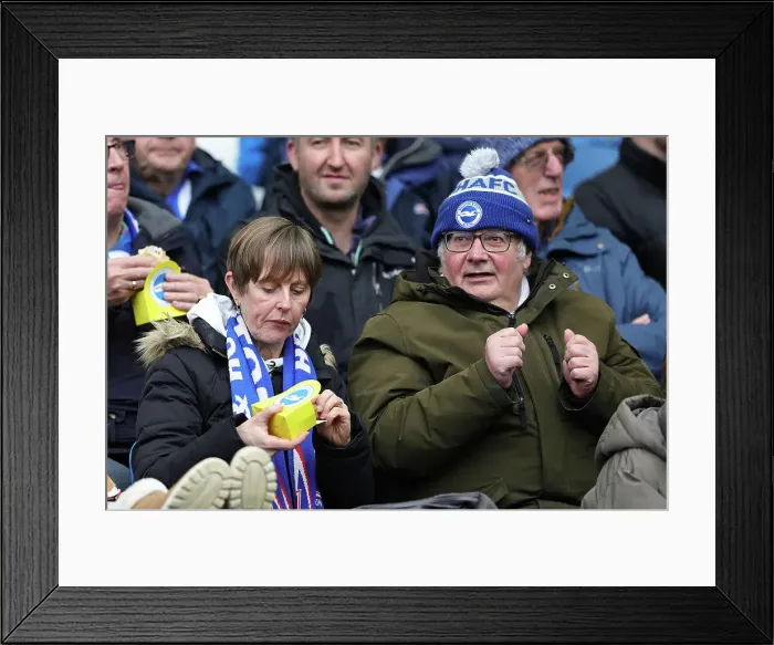 Framed Print : Brighton and Hove Albion v Nottingham Forest Premier League 10MAR24 Framed Print : Brighton and Hove Albion v Nottingham Forest Premier League 10MAR24
