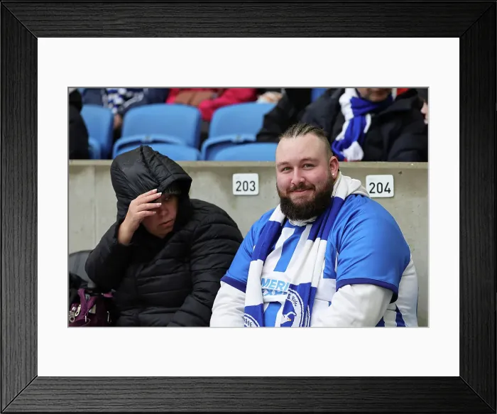 Framed Print : Brighton and Hove Albion v Nottingham Forest Premier League 10MAR24 Framed Print : Brighton and Hove Albion v Nottingham Forest Premier League 10MAR24
