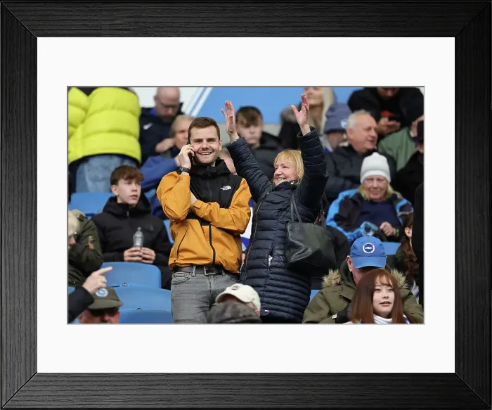 Framed Print : Brighton and Hove Albion v Nottingham Forest Premier League 10MAR24 Framed Print : Brighton and Hove Albion v Nottingham Forest Premier League 10MAR24
