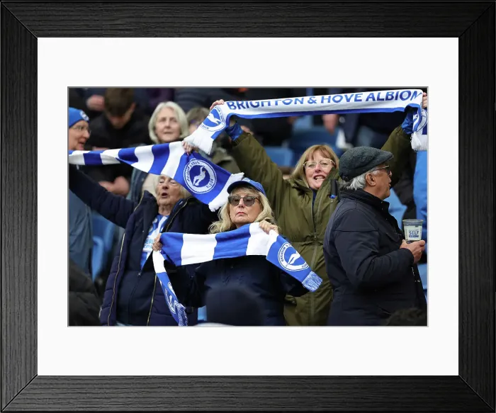 Framed Print : Brighton and Hove Albion v Nottingham Forest Premier League 10MAR24 Framed Print : Brighton and Hove Albion v Nottingham Forest Premier League 10MAR24