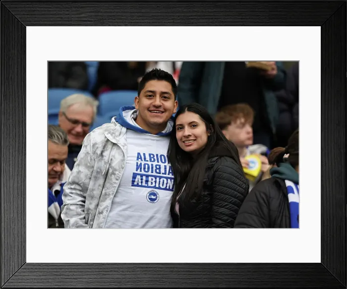 Framed Print : Brighton and Hove Albion v Nottingham Forest Premier League 10MAR24 Framed Print : Brighton and Hove Albion v Nottingham Forest Premier League 10MAR24