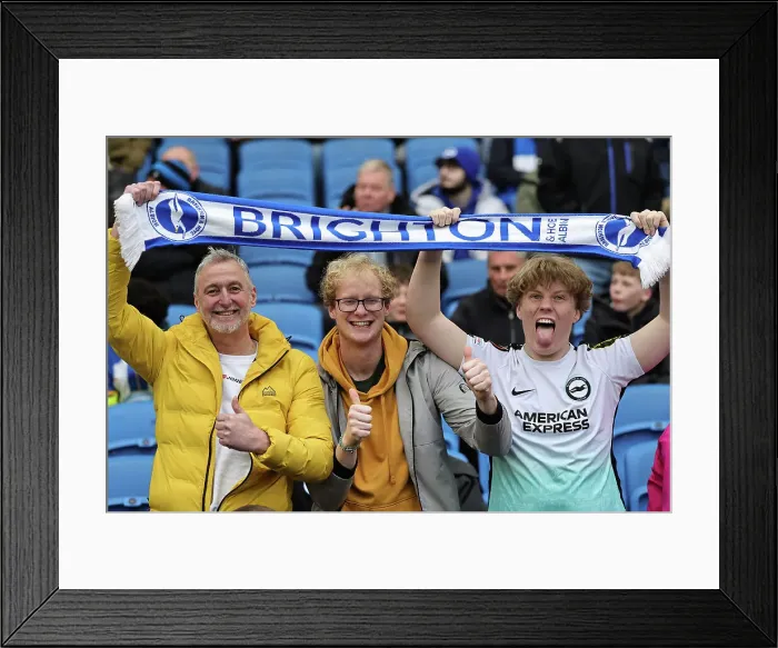 Framed Print : Brighton and Hove Albion v Nottingham Forest Premier League 10MAR24 Framed Print : Brighton and Hove Albion v Nottingham Forest Premier League 10MAR24
