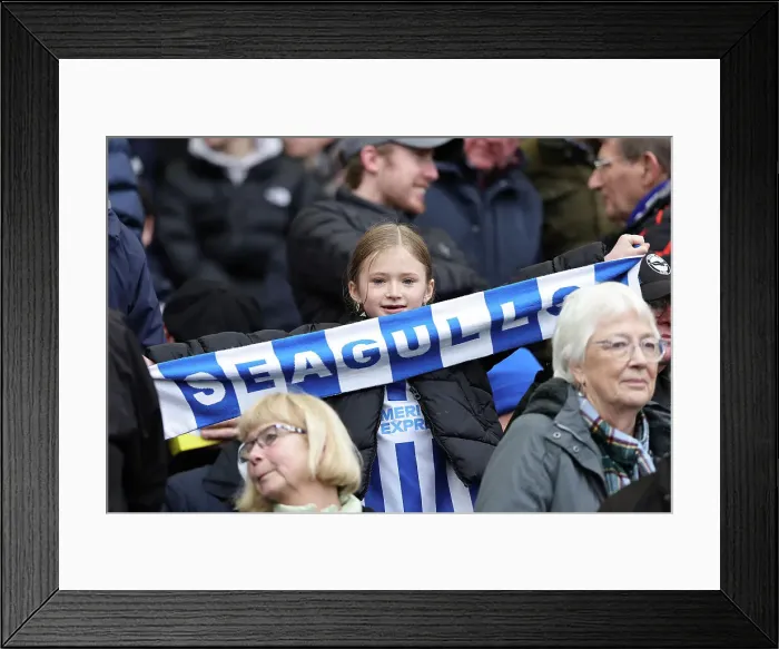 Framed Print : Brighton and Hove Albion v Nottingham Forest Premier League 10MAR24 Framed Print : Brighton and Hove Albion v Nottingham Forest Premier League 10MAR24