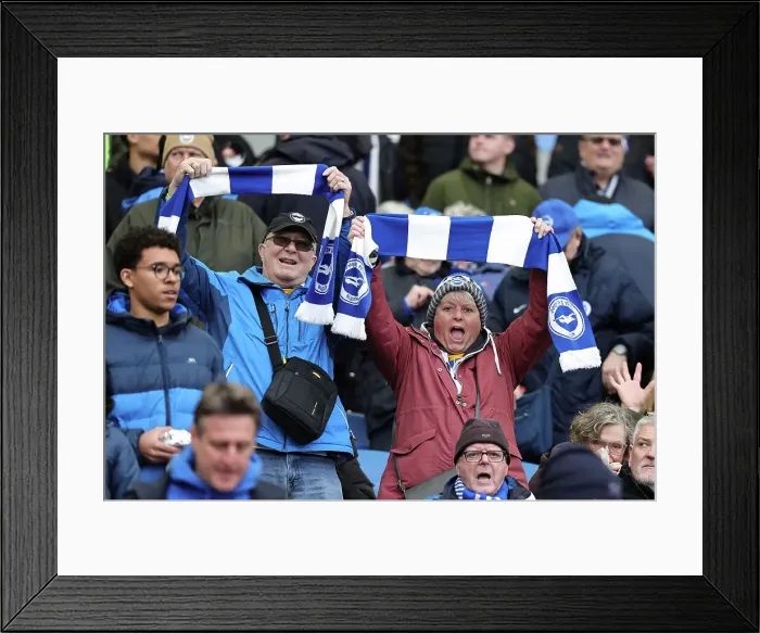 Framed Print : Brighton and Hove Albion v Nottingham Forest Premier League 10MAR24 Framed Print : Brighton and Hove Albion v Nottingham Forest Premier League 10MAR24