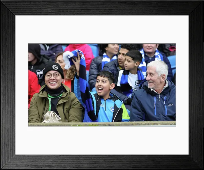Framed Print : Brighton and Hove Albion v Nottingham Forest Premier League 10MAR24 Framed Print : Brighton and Hove Albion v Nottingham Forest Premier League 10MAR24