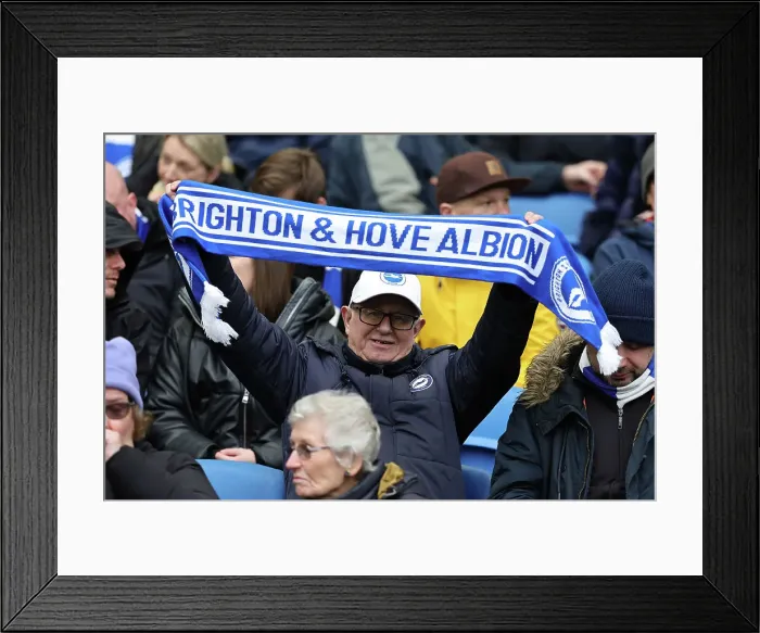 Framed Print : Brighton and Hove Albion v Nottingham Forest Premier League 10MAR24 Framed Print : Brighton and Hove Albion v Nottingham Forest Premier League 10MAR24