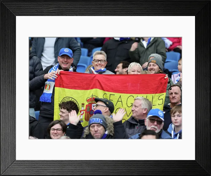 Framed Print : Brighton and Hove Albion v Nottingham Forest Premier League 10MAR24 Framed Print : Brighton and Hove Albion v Nottingham Forest Premier League 10MAR24