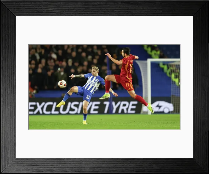 Framed Print : Brighton and Hove Albion v AS Roma Europa League - Round of 16, leg 2 of 2 14MAR24 Framed Print : Brighton and Hove Albion v AS Roma Europa League - Round of 16, leg 2 of 2 14MAR24
