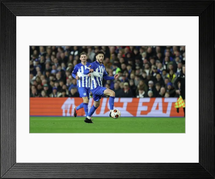 Framed Print : Brighton and Hove Albion v AS Roma Europa League - Round of 16, leg 2 of 2 14MAR24 Framed Print : Brighton and Hove Albion v AS Roma Europa League - Round of 16, leg 2 of 2 14MAR24