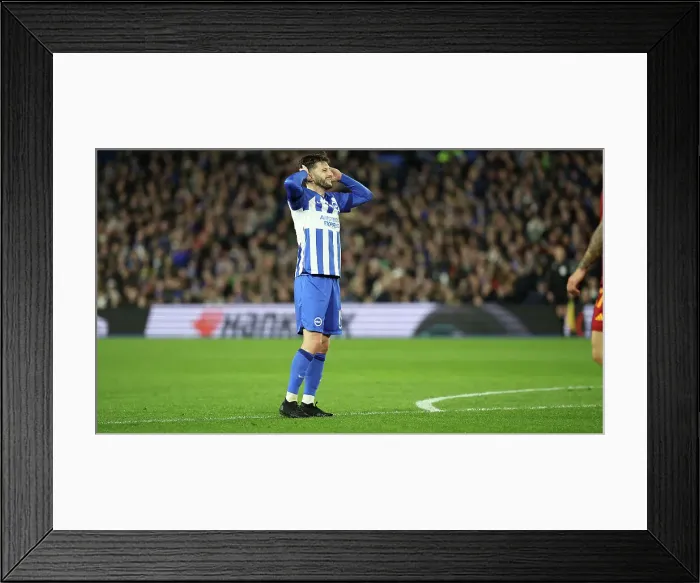 Framed Print : Brighton and Hove Albion v AS Roma Europa League - Round of 16, leg 2 of 2 14MAR24 Framed Print : Brighton and Hove Albion v AS Roma Europa League - Round of 16, leg 2 of 2 14MAR24