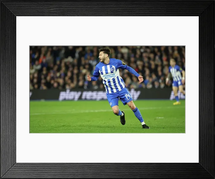 Framed Print : Brighton and Hove Albion v AS Roma Europa League - Round of 16, leg 2 of 2 14MAR24 Framed Print : Brighton and Hove Albion v AS Roma Europa League - Round of 16, leg 2 of 2 14MAR24
