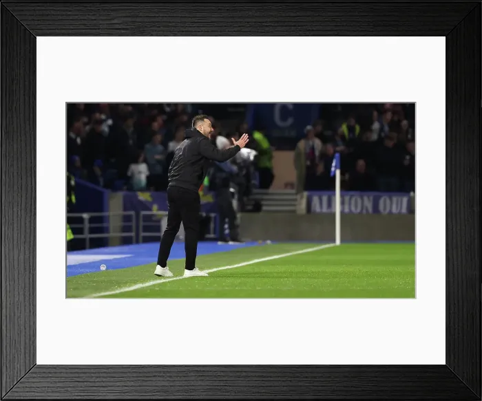 Framed Print : Brighton and Hove Albion v AS Roma Europa League - Round of 16, leg 2 of 2 14MAR24 Framed Print : Brighton and Hove Albion v AS Roma Europa League - Round of 16, leg 2 of 2 14MAR24