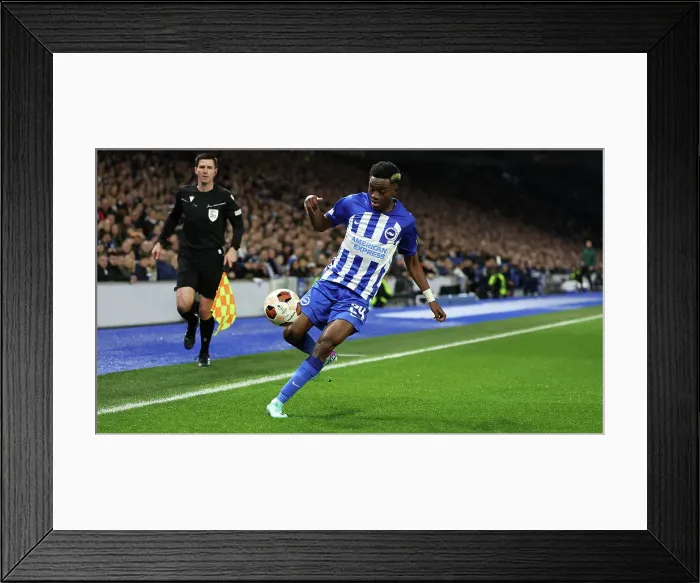 Framed Print : Brighton and Hove Albion v AS Roma Europa League - Round of 16, leg 2 of 2 14MAR24 Framed Print : Brighton and Hove Albion v AS Roma Europa League - Round of 16, leg 2 of 2 14MAR24