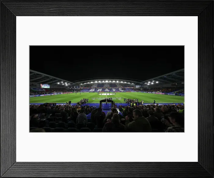 Framed Print : Brighton and Hove Albion v AS Roma Europa League - Round of 16, leg 2 of 2 14MAR24 Framed Print : Brighton and Hove Albion v AS Roma Europa League - Round of 16, leg 2 of 2 14MAR24