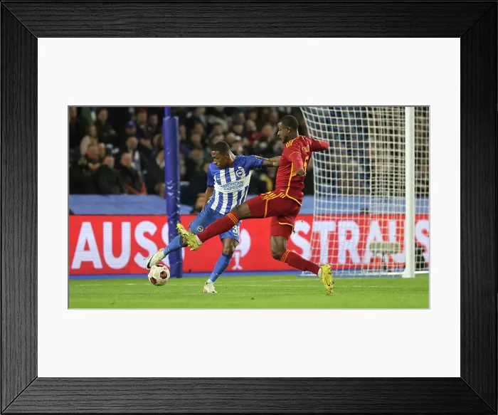 Framed Print : Brighton and Hove Albion v AS Roma Europa League - Round of 16, leg 2 of 2 14MAR24 Framed Print : Brighton and Hove Albion v AS Roma Europa League - Round of 16, leg 2 of 2 14MAR24