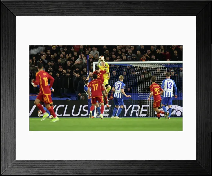 Framed Print : Brighton and Hove Albion v AS Roma Europa League - Round of 16, leg 2 of 2 14MAR24 Framed Print : Brighton and Hove Albion v AS Roma Europa League - Round of 16, leg 2 of 2 14MAR24