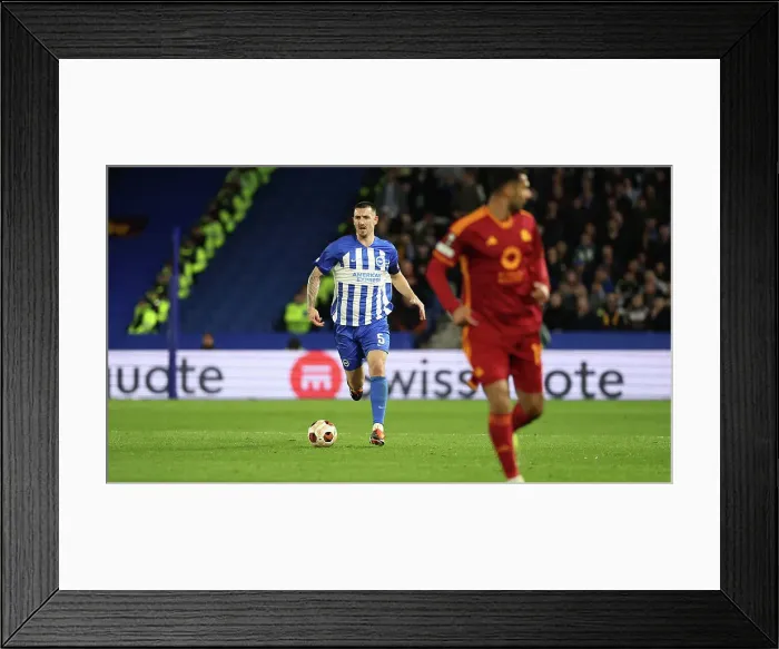 Framed Print : Brighton and Hove Albion v AS Roma Europa League - Round of 16, leg 2 of 2 14MAR24 Framed Print : Brighton and Hove Albion v AS Roma Europa League - Round of 16, leg 2 of 2 14MAR24