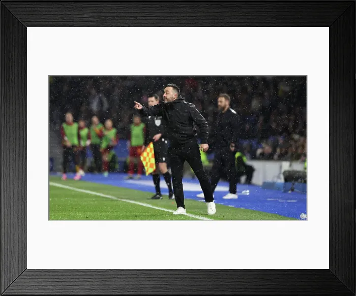 Framed Print : Brighton and Hove Albion v AS Roma Europa League - Round of 16, leg 2 of 2 14MAR24 Framed Print : Brighton and Hove Albion v AS Roma Europa League - Round of 16, leg 2 of 2 14MAR24